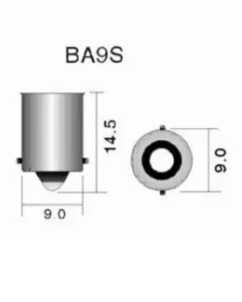 LED Крушки 2 броя - T4W / BA9S - CANBUS